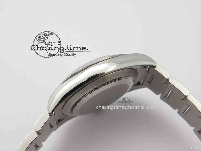 MiroTime 0217 TimelessDesign Oyster Perpetual 39mm 114300 BP Maker Best Edition Blue Dial On SS Bracelet A 3637